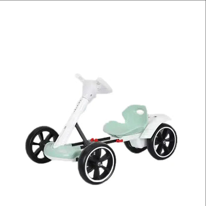 🚗✨ Opvouwbare Elektrische Kinder Go Kart – Veilig, Leuk & Draagbaar 🎶🔋