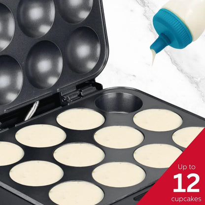 🧁 Bak Thuis Snelle Cupcakes - Holstein Cupcake Maker + Gratis Receptenboek 📕 🎉