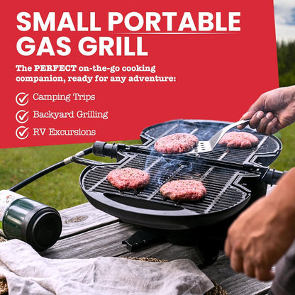 🔥 De Ultieme Draagbare BBQ Grill – Voor Avonturen Zonder Grenzen! 🌍 + 3 Gratis Gasflessen! 🎁