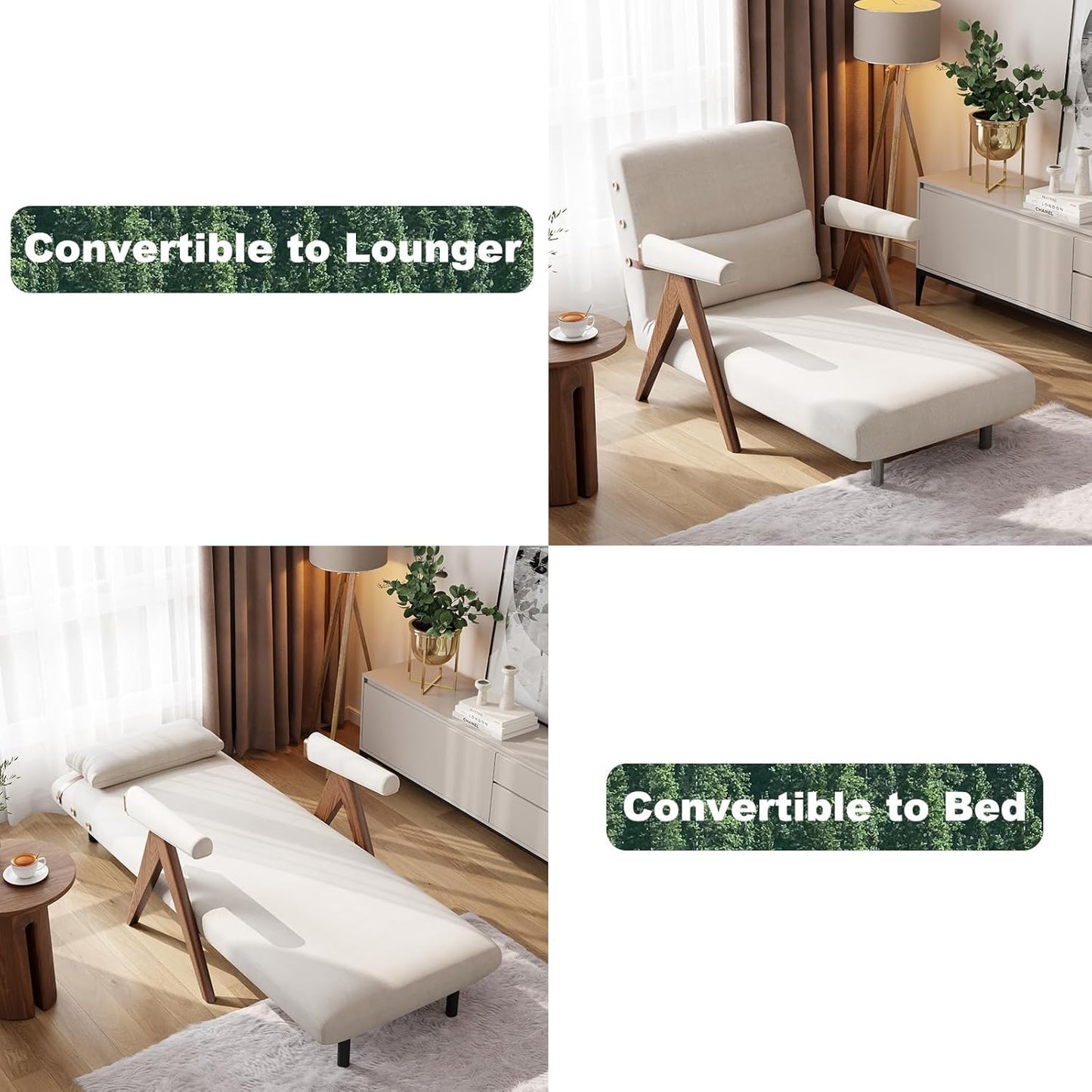 🛋️ Omvormbare 3-in-1 slaapstoel 🛏️ 🛏️ ✨